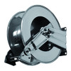 Барабан инерционный AV 825, 1/2" до 22м, 1/2"внеш-1/2"внут, 90°, 20 бар, нерж. сталь Ramex