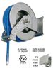 Барабан инерционный AV 3501, до 20м, 1"внеш.-3/4"внеш, 90°, 20 бар. нерж. сталь Ramex